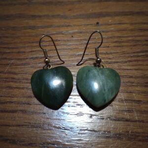 Natural Jade Earrings